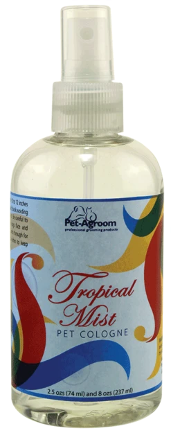 Pet Agroom Tropical Mist Cologne 8 Oz