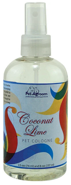 Pet Agroom Coconut Lime Cologne 8 Oz