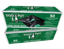 DogiPot Biodegradable Trash Liners(50 Bags Per Box)
