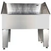 Pet-Agree Deluxe Standard Tub Stainless Steel BTS-136 -Beauty Tool Store BTS 136 DELUXE STAINLESS STEEL TUB PIC 2