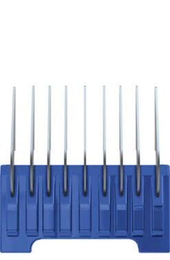 Wahl 5-N-1 SS Snap On Comb Blue #2 - 3-8 In