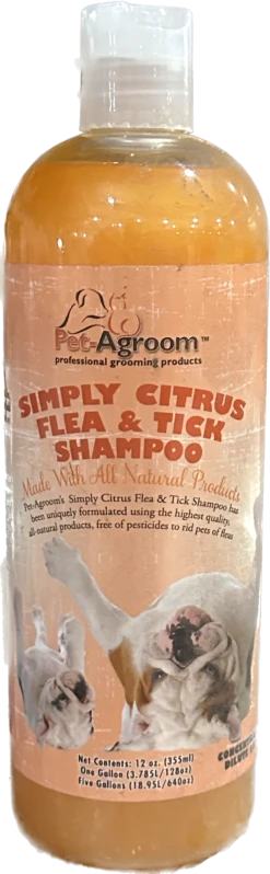 Pet Agroom Simply Citrus Shampoo - 16 Oz