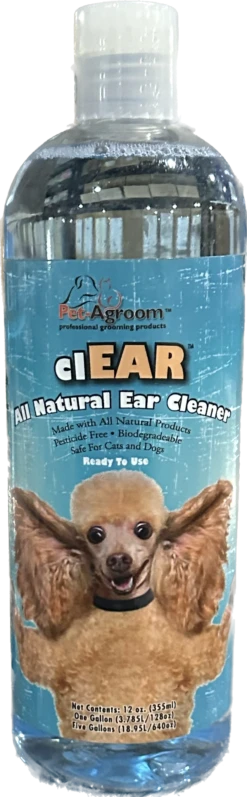 Pet-Agroom ClEAR Ear Cleaner - 16 Oz.