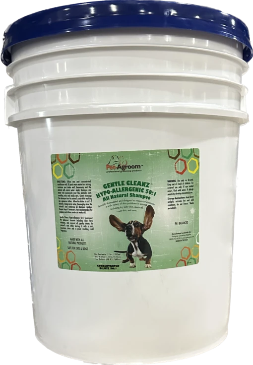 Pet AGroom Gentle Cleanz Hypo Shampoo - 5 Gallon Shampoo