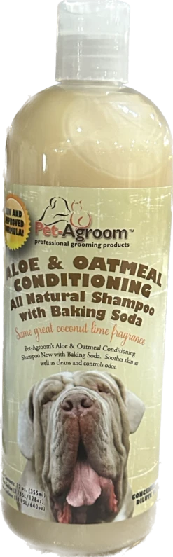 Pet AGroom Aloe And Oatmeal Shampoo-Conditioning - 16 Oz