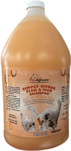 Pet Agroom Simply Citrus Shampoo - Gallon