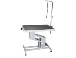 Aeolus Hydraulic Grooming Table - 48 X 24 - Black Frame