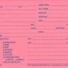 Medium Klip Card 4x6 Pink - Qty 100 -Beauty Tool Store MEDIUM KLIP KARD 4X6 pink