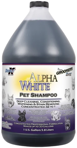 Groomer's Edge Alpha White Shampoo - Gallon