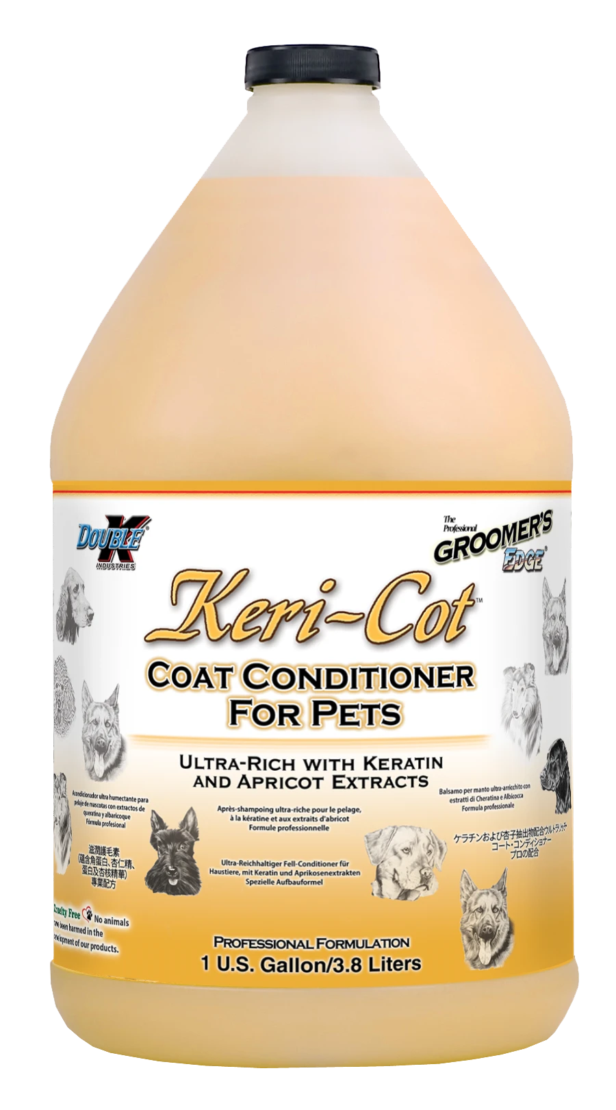 Groomer's Edge Keri-Cot Conditioner - Gallon 3 Groomer's Edge Keri-Cot Conditioner - Gallon