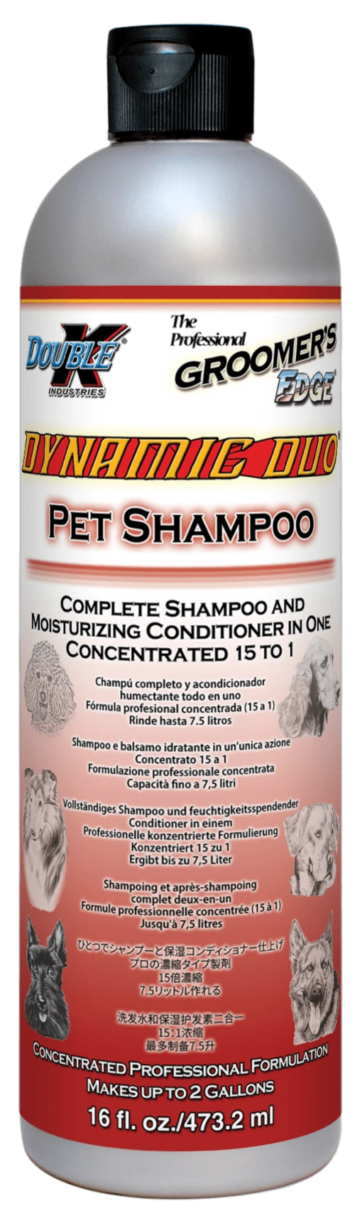 Groomer's Edge Dynamic Duo Shampoo & Conditioner - 16 Oz