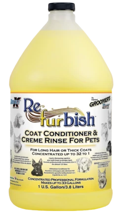 Groomer's Edge Re-Fur-Bish Conditioner - Gallon