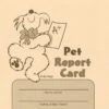 Pet Report Cards - Tan 50 Count Pack -Beauty Tool Store PET REPORT CARDS tan