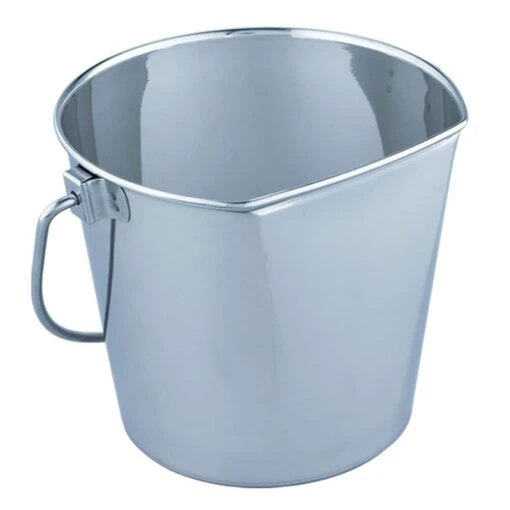 QT SS Flat-Sided Bucket - 6 QT