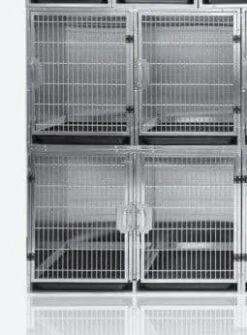 Pet-Agree Stainless Steel Cage Banks