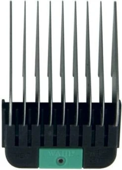 Wahl Snap On Comb SS Green #C - 7-8 In