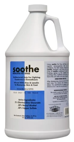 Showseason Soothe Medicated Rinse & Conditioner - Gallon