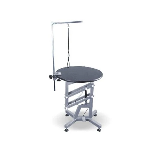 Pet-Agree Round Air Lift Table - Black Top - Image 2