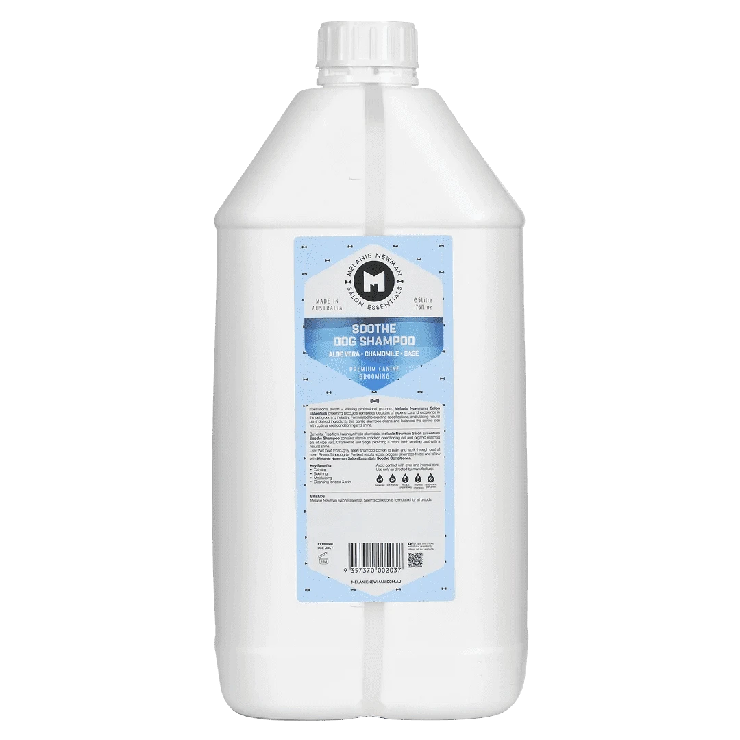 Melanie Newman Soothe Shampoo - 5L 3 Melanie Newman Soothe Shampoo - 5L